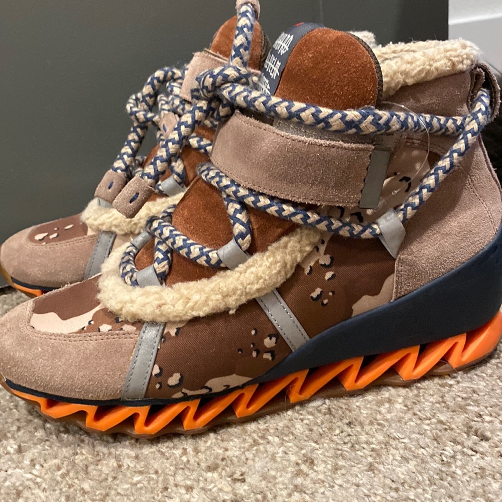 CAMPER TOGETHER X BERNHARD WILLHELM SNEAKER WEDGES
